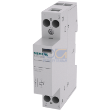 INSTA contactor with 2 NO contacts, contact for 230&nbsp;V, 400&nbsp;V AC 20&nbsp;A activation 24&nbsp;V AC/DC