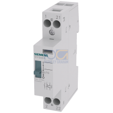 Insta contactor, 0/1/Automatic with 1 NO contact and 1 NC contact, contact for 230 V AC