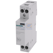 INSTA contactor with 2 NC contacts, contact for 230&nbsp;V, 400&nbsp;V AC 20&nbsp;A activation 24&nbsp;V AC