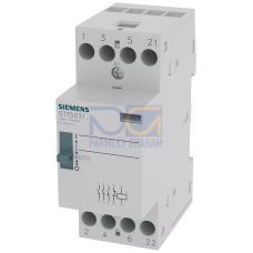 INSTA contactor 0/1-automatic with 3 NO contacts and 1 NC contact Contact for 230 V AC, 400V 25A Con