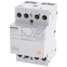 INSTA contactor with 4 NO contacts, contact for 230&nbsp;V, 400&nbsp;V AC 40&nbsp;A activation 24&nbsp;V AC