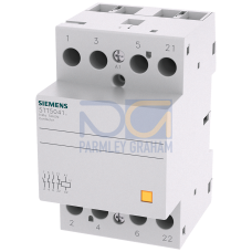 Insta contactor with 3 NO contacts and 1 NC, contact for 230 V AC, 400 V 40 A