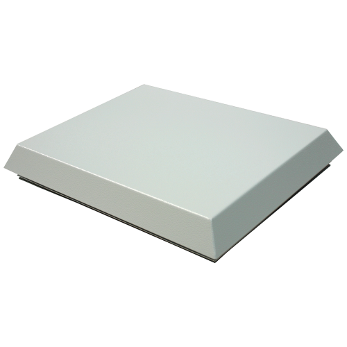 Roof outlet filter, cutout: B: 345 mm, H: 265 mm, RAL 7035, IP54
