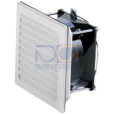 Filter fan, cutout: B: 92 mm, H: 92 mm, RAL 7032, IP54, air flow: 25 m3/h