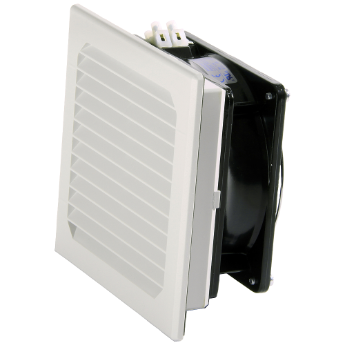 Filter fan, cutout: W: 125 mm, H: 125 mm, RAL 7032, IP54