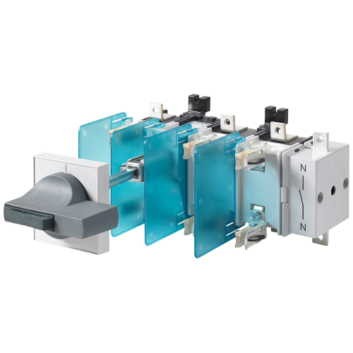 125 A, size 00 and 000, class GG, AM, 4-pole for NH fuse systems