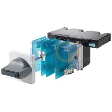 Switch disconnector with fuse in new design Iu=63 A, Ue = 690 V, 3-pole for LV HRC fuse Sz. 00 with