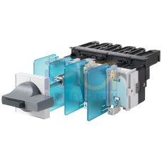 Switch disconnector with fuse in new design Iu=125 A, Ue = 690 V, 3-pole for BS88 fuse form A2/A3 wi