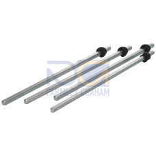 Door-coupling rotary operating mechanism, with shaft set, shaft 8 x 8 mm, length 300 mm, 5 parts, ac