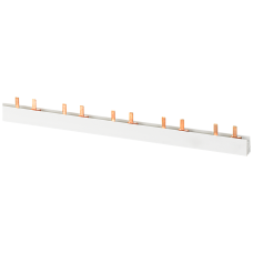 Pin busbar, 2-phase 10 mm2, 56 MW, gray insulation can be cut for AFDD 5SM602.-2
