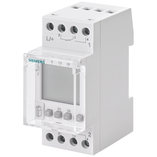 Weekly time switch Profi digital 24 V 16 A 2-channel 2MW.