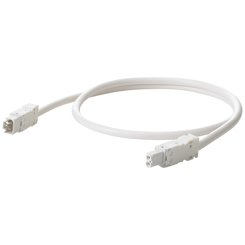 Accessory, LED light 025 AC plastic-sheathed cable 2x 1.5 mm2 with socket and connector, VDE