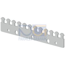 SIVACON, toothed bar, L: 100 mm, zinc-plated