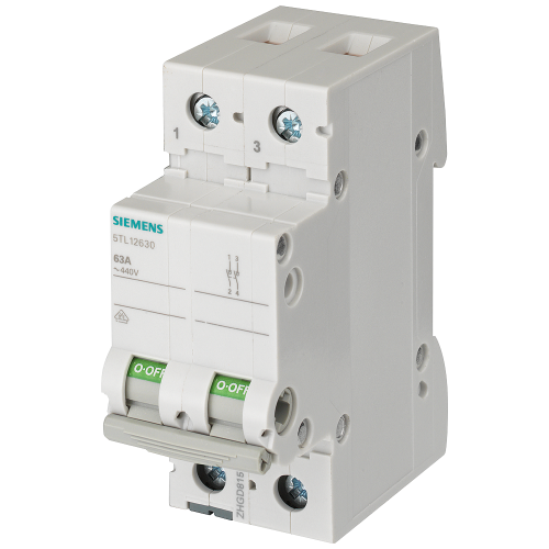 OFF switch 32 A 2-pole.