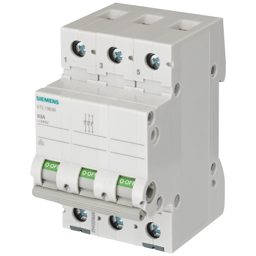 OFF switch 32 A 3-pole.