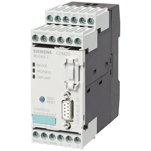 accessory for VL160, VL250, VL400, VL630, VL800, VL1250, VL1600 COM20 module for connecting SENTRON