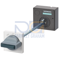 accessory for VL800UL, (MG frame) door op. mech. 8UC7 new design handle dark gray/blue-green basic m