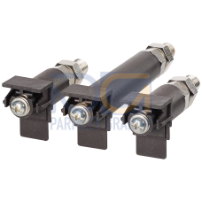 Accessory for VL400, rear connection, round, comprising 3 connections