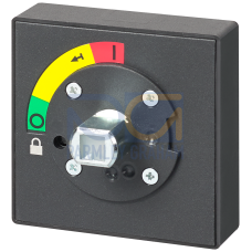 accessory for VT250, VT630 front panel for handle black degree of protection IP40