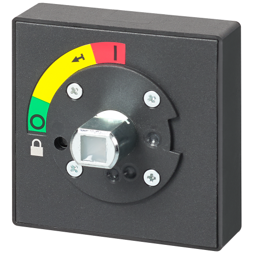 accessory for VT250, VT630 front panel for handle black degree of protection IP40