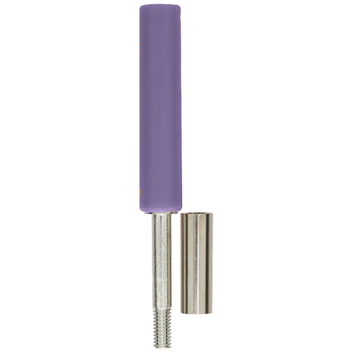 Test adapter violet for measuring transformer terminal violet
