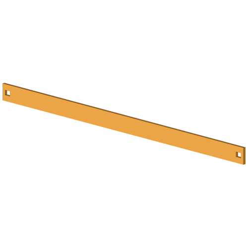 SIVACON, grounding bar, 30 x 5 mm2, W: 800 mm