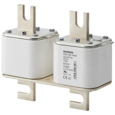 SITOR fuse link, with slotted blade contacts, 2 x NH3, In: 1100 A, gR, Un AC: 690 V, front indicator