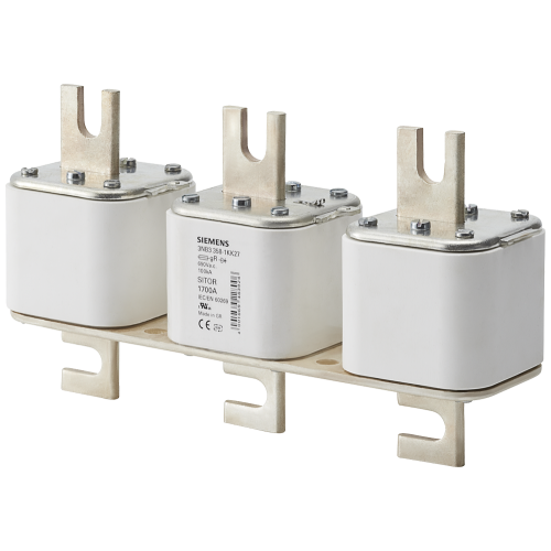 SITOR fuse link, with slotted blade contacts, 3 x NH3, In: 1700 A
