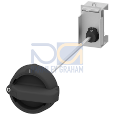 Rotary operating mechanism compl. black for 5SY (without 5SY compact 1 MW) 5SP4, 5SL, 5TL1, 5TE2, 5T