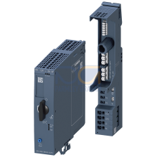 ET 200SP MS starter kit including 3RK 1308 motor starter 0.9 - 3 A, reversing starter, BaseUnit with infeed 24 V and 500 V, EMC distance module (blank module 15 mm)