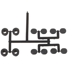 Cover caps and spacers for RFID safety switches 3SE63, consisting of