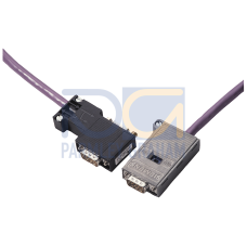 plug-in cable 830-2 for PROFIBUS, pre-assembled cable with two D-sub connectors 9-pole, Terminating