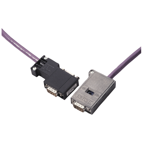 plug-in cable 830-2 for PROFIBUS, pre-assembled cable with two D-sub connectors 9-pole, Terminating