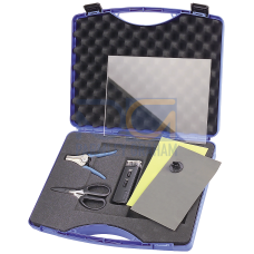 Termination Kit SC Rj Pof Plug, Kit for On-Site Preassembling of SC Rj Connectors Consist. of Stripping Tool, Kevlar Scissors, Polish Set