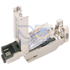 IE FC RJ45 Plug 180, RJ45 plug with FC connection system, 180°, 1 unit