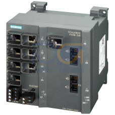 SCALANCE X308-2LD, managed plus IE switch, 2x 1000 Mbit/s SM SC, 1x 10/100/1000 Mbit/s, 7x 10/100 Mb