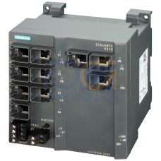 SCALANCE X310, managed plus IE switch, 3x 10/100/1000 Mbit/ and 7x 10/100 Mbit/s RJ45 ports LED diag