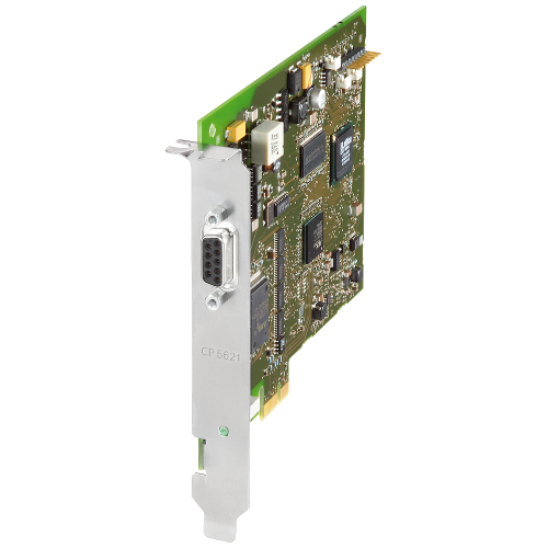 Communications processor CP 5621 PCI Express X1 card (32 Bit); for connection of a PG or PC with PCI