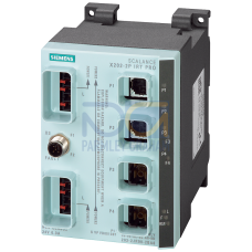 SCALANCE X202-2P IRT PRO, managed Layer 2 switch, 2x RJ45, 2x SCRJ, push-pull