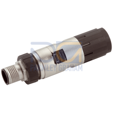 PROFIBUS FC M12 plug PRO M12 plug-in connector with rugged metal enclosure and FC connection system,
