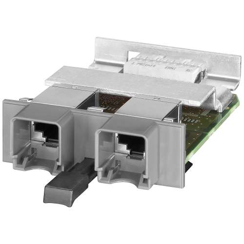 SCALANCE X Accessory, Media Module MM992-2Cuc, 2 X 10/100/1000Mbit/s RJ45-Ports, Electrical; with Sleeve