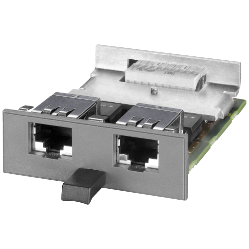 SCALANCE X Accessory, Media Module MM992-2Cu, 2 X 10/100/1000Mbit/s RJ45-Ports, Electrical; Without Sleeve