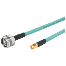 IWLAN 1x N-Connect/1x RSMA Male/Male flexible connection cable, 0.3 m