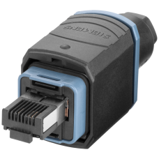 IE FC RJ45 Plug Pro; Ip65; Fast Connect; Ie; RJ45 Push Pull Plug for On-Site Mounting To IE FC TP Cable 2X2; (Packaging Unit 1 Plug)