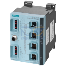 X201-3P IRT PRO - PROFINET with IRT realtime property, 1x Push Pull, 3x SC RJ Push Pull