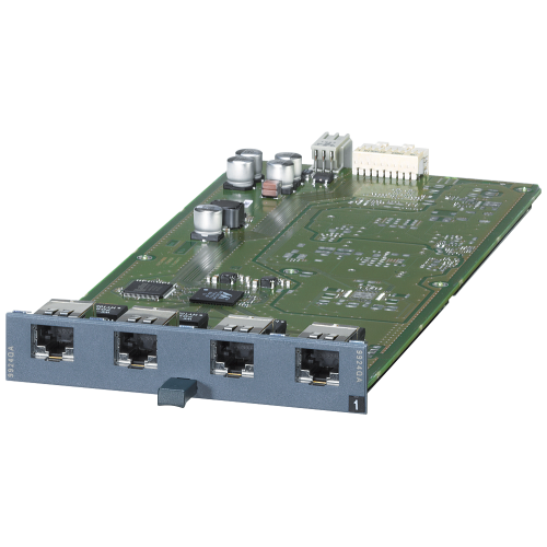 SCALANCE X Accessories; Media Module MM992-4Cu; 4 X 1000Mbit/s RJ45-Ports, Electrical; Without Sleeve
