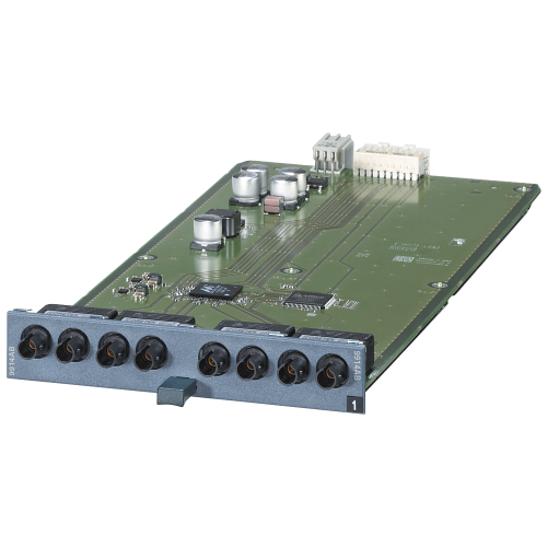 SCALANCE X Accessories; Media Module MM991-4Ld; 4 X 100Mbit/s BFOC-Ports, Optical; Singlemode Glass Upto Max.26 Km