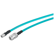 IWLAN 1x QMA/1x N-Connect Male/Female flexible connection cable, 1&nbsp;m
