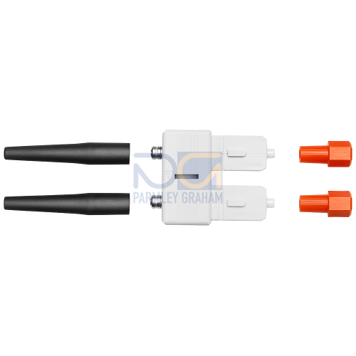 FC SC plug for on-site assembly on FC fiber-optic cable (pack of 10)