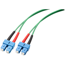 MM FO Cord Sc/Sc, 50/125, Pre-Assembled with 2X SC Duplex Connectors, Length 1.0M